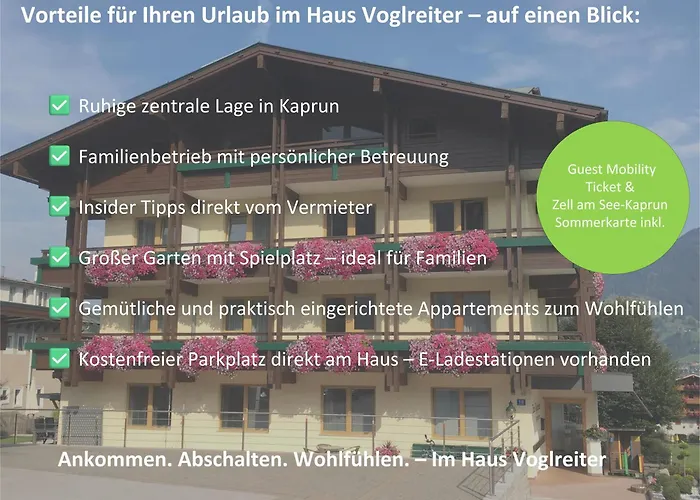 Apartamento Nr 12 Haus Voglreiter Kaprun